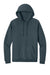 District DT7800 Mens Cloud Fleece Hooded Sweatshirt Hoodie w/ Pouch Pocket Deep Steel Blue Flat Front