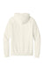District DT7800 Mens Cloud Fleece Hooded Sweatshirt Hoodie w/ Pouch Pocket Gardenia Flat Back