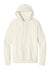 District DT7800 Mens Cloud Fleece Hooded Sweatshirt Hoodie w/ Pouch Pocket Gardenia Flat Front