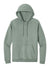 District DT7800 Mens Cloud Fleece Hooded Sweatshirt Hoodie w/ Pouch Pocket Slate Green Flat Front