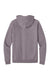 District DT7800 Mens Cloud Fleece Hooded Sweatshirt Hoodie w/ Pouch Pocket Smoky Amethyst Flat Back