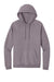District DT7800 Mens Cloud Fleece Hooded Sweatshirt Hoodie w/ Pouch Pocket Smoky Amethyst Flat Front