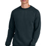 District Mens Cloud Fleece Crewneck Sweatshirt - New Navy Blue