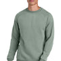 District Mens Cloud Fleece Crewneck Sweatshirt - Slate Green