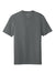 District DT8000 Mens Re-Tee Short Sleeve Crewneck T-Shirt Heather Deep Grey Flat Front