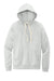 District DT8100 Mens Re-Fleece Hooded Sweatshirt Hoodie w/ Pouch Pocket Ash Grey Flat Front