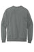 District DT8104 Mens Re-Fleece Crewneck Sweatshirt Heather Deep Grey Flat Back