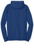 District DT810 Mens The Concert Fleece Hooded Sweatshirt Hoodie w/ Pouch Pocket Deep Royal Blue Flat Back