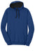 District DT810 Mens The Concert Fleece Hooded Sweatshirt Hoodie w/ Pouch Pocket Deep Royal Blue Flat Front