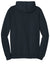District DT810 Mens The Concert Fleece Hooded Sweatshirt Hoodie w/ Pouch Pocket New Navy Blue Flat Back