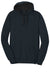 District DT810 Mens The Concert Fleece Hooded Sweatshirt Hoodie w/ Pouch Pocket New Navy Blue Flat Front