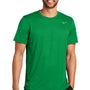 Nike Mens Team rLegend Dri-Fit Moisture Wicking Short Sleeve Crewneck T-Shirt - Apple Green