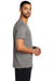Nike DV7299 Mens Team rLegend Dri-Fit Moisture Wicking Short Sleeve Crewneck T-Shirt Heather Carbon Grey Model Side