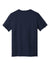 Nike DV7299 Mens Team rLegend Dri-Fit Moisture Wicking Short Sleeve Crewneck T-Shirt College Navy Blue Flat Back