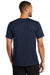 Nike DV7299 Mens Team rLegend Dri-Fit Moisture Wicking Short Sleeve Crewneck T-Shirt College Navy Blue Model Back