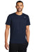 Nike DV7299 Mens Team rLegend Dri-Fit Moisture Wicking Short Sleeve Crewneck T-Shirt College Navy Blue Model Front