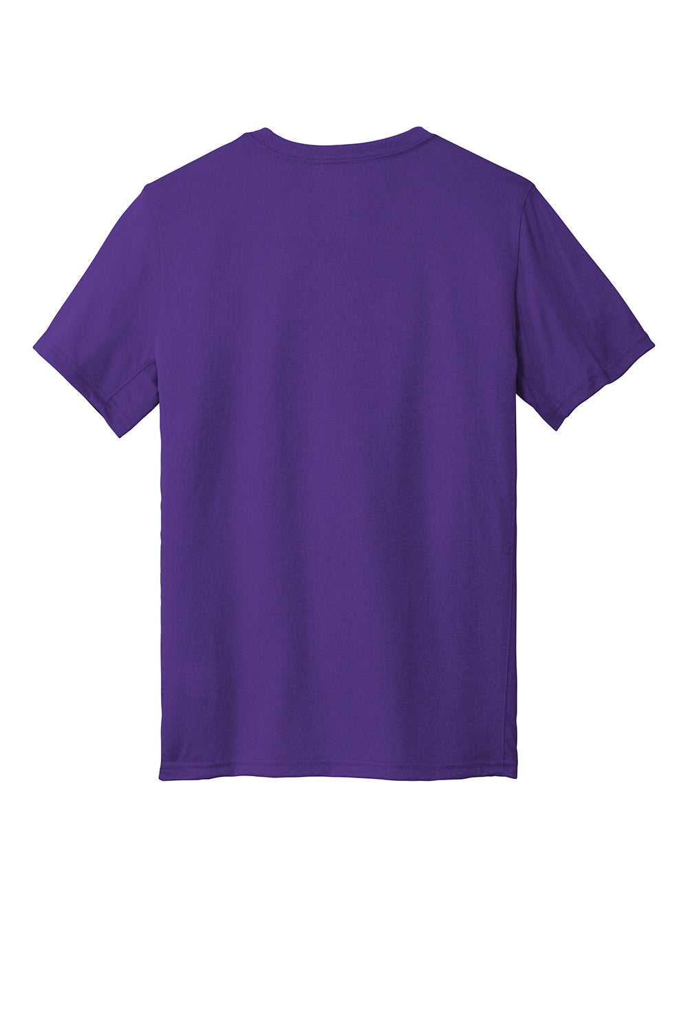 Nike DV7299 Mens Team rLegend Dri-Fit Moisture Wicking Short Sleeve Crewneck T-Shirt Court Purple Flat Back