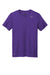 Nike DV7299 Mens Team rLegend Dri-Fit Moisture Wicking Short Sleeve Crewneck T-Shirt Court Purple Flat Front