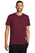 Nike DV7299 Mens Team rLegend Dri-Fit Moisture Wicking Short Sleeve Crewneck T-Shirt Deep Maroon Model Front