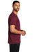 Nike DV7299 Mens Team rLegend Dri-Fit Moisture Wicking Short Sleeve Crewneck T-Shirt Deep Maroon Model Side