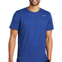 Nike Mens Team rLegend Dri-Fit Moisture Wicking Short Sleeve Crewneck T-Shirt - Game Royal Blue