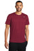 Nike DV7299 Mens Team rLegend Dri-Fit Moisture Wicking Short Sleeve Crewneck T-Shirt Team Maroon Model Front