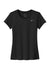 Nike DV7312 Womens Team rLegend Dri-Fit Moisture Wicking Short Sleeve Crewneck T-Shirt Black Flat Front