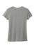 Nike DV7312 Womens Team rLegend Dri-Fit Moisture Wicking Short Sleeve Crewneck T-Shirt Heather Carbon Grey Flat Back