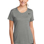 Nike Womens Team rLegend Dri-Fit Moisture Wicking Short Sleeve Crewneck T-Shirt - Heather Carbon Grey - NEW