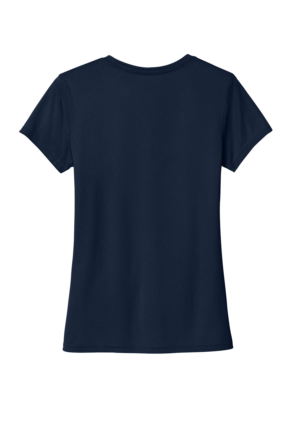 Nike DV7312 Womens Team rLegend Dri-Fit Moisture Wicking Short Sleeve Crewneck T-Shirt College Navy Blue Flat Back