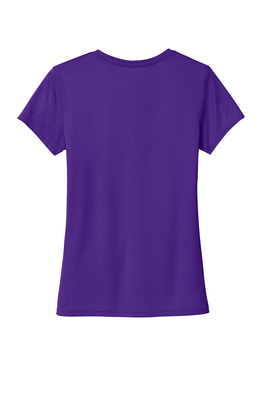 Nike DV7312 Womens Team rLegend Dri-Fit Moisture Wicking Short Sleeve Crewneck T-Shirt Court Purple Flat Back