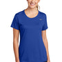 Nike Womens Team rLegend Dri-Fit Moisture Wicking Short Sleeve Crewneck T-Shirt - Game Royal Blue