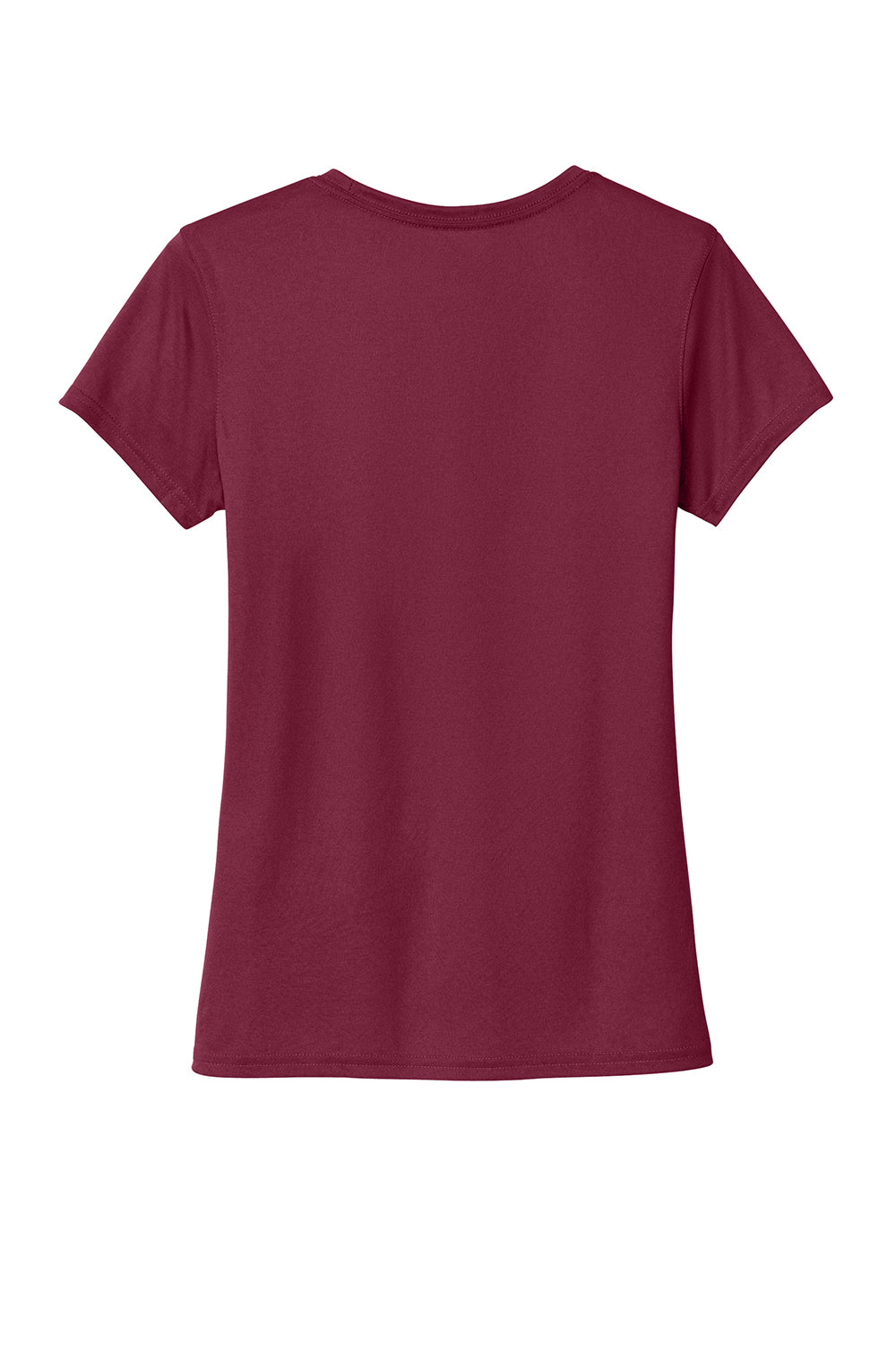 Nike DV7312 Womens Team rLegend Dri-Fit Moisture Wicking Short Sleeve Crewneck T-Shirt Team Maroon Flat Back