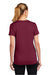 Nike DV7312 Womens Team rLegend Dri-Fit Moisture Wicking Short Sleeve Crewneck T-Shirt Team Maroon Model Back