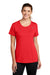 Nike DV7312 Womens Team rLegend Dri-Fit Moisture Wicking Short Sleeve Crewneck T-Shirt University Red Model Front
