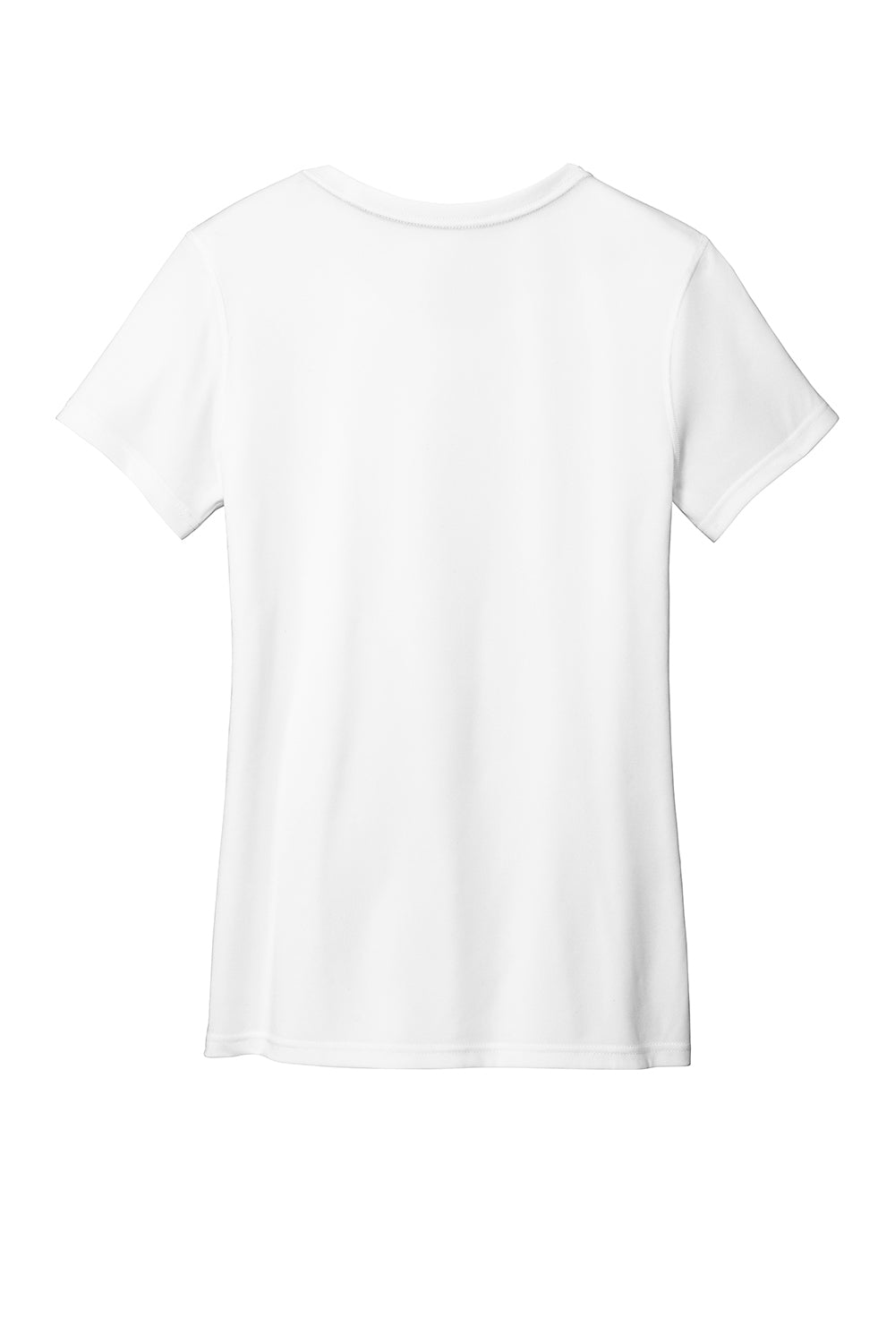 Nike DV7312 Womens Team rLegend Dri-Fit Moisture Wicking Short Sleeve Crewneck T-Shirt White Flat Back