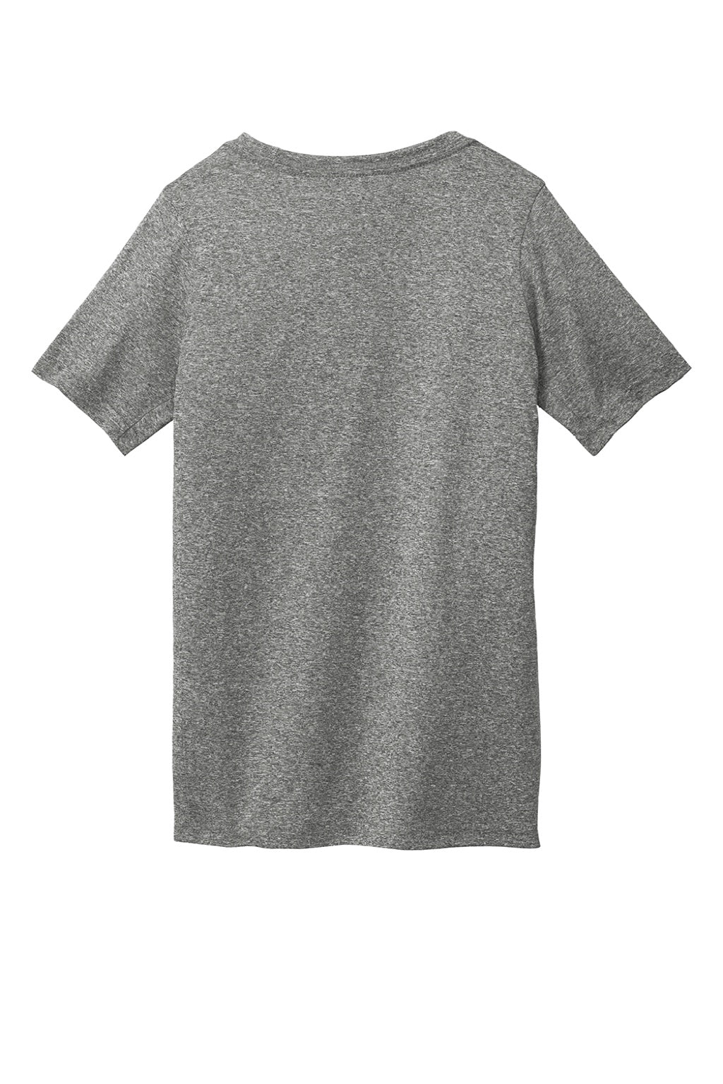 Nike DV7317 Youth Team rLegend Dri-Fit Moisture Wicking Short Sleeve Crewneck T-Shirt Heather Carbon Grey Flat Back