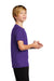 Nike DV7317 Youth Team rLegend Dri-Fit Moisture Wicking Short Sleeve Crewneck T-Shirt Court Purple Model Side