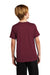 Nike DV7317 Youth Team rLegend Dri-Fit Moisture Wicking Short Sleeve Crewneck T-Shirt Deep Maroon Model Back