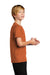 Nike DV7317 Youth Team rLegend Dri-Fit Moisture Wicking Short Sleeve Crewneck T-Shirt Desert Orange Model Side
