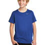 Nike Youth Team rLegend Dri-Fit Moisture Wicking Short Sleeve Crewneck T-Shirt - Game Royal Blue