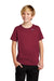 Nike DV7317 Youth Team rLegend Dri-Fit Moisture Wicking Short Sleeve Crewneck T-Shirt Team Maroon Model Front