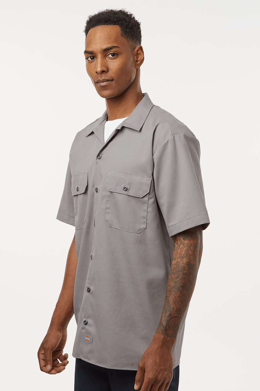 Mens Polo Dickies Polo Shirts With Pocket Short Sleeve Work Shirt