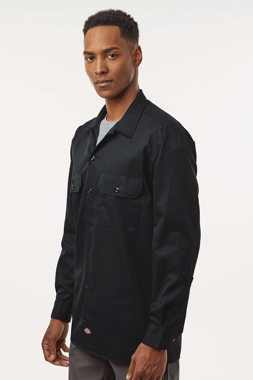 Dickies 5574 Long Sleeve Work Shirt - Black S Dickies 5574 Long Sleeve Work Shirt - Black S