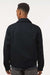 Dickies JT78 Mens Unlined Industrial Stain Resistant Eisenhower Full Zip Jacket Black Model Back