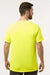 Dickies S600 Mens Performance Moisture Wicking Short Sleeve Crewneck T-Shirt w/ Pocket Bright Yellow Model Back