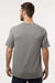 Dickies S600 Mens Performance Moisture Wicking Short Sleeve Crewneck T-Shirt w/ Pocket Smoke Grey Model Back