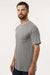 Dickies S600 Mens Performance Moisture Wicking Short Sleeve Crewneck T-Shirt w/ Pocket Smoke Grey Model Side