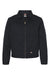 Dickies JT15 Mens Eisenhower Stain Resistant Full Zip Jacket Black Flat Front