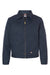 Dickies JT15 Mens Eisenhower Stain Resistant Full Zip Jacket Dark Navy Blue Flat Front